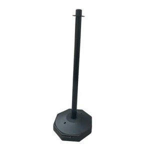 33inch Traffic Post Cone, Parking Post, Multipurpose for Construction Roads Traffic Caution, Black