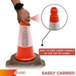 Pack of 6 - Melba Traffic Cones (500mm)