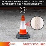 Pack of 6 - Melba Traffic Cones (500mm)