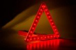 LED Road Safety Warning Triangle - European Emergency Breakdown Kit - Hazard Warning Triangle for Car/Caravan/Truck - Road Safety Triangle