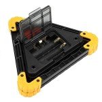 Sonew Safety Triangle Warning Sign, 30W Multifunction Car Breakdown Emergency Triangle Stop Sign, with Red LED Warning Light, Light and Compact