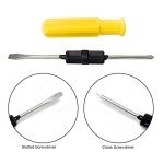 12-In-1 Car Auto Emergency Safety Tool Kits Euro Travel Roadside Assistance with Jumper Cables, Tow Rope, Emergency Triangle, 6-in-1Safety Hammer