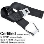 ACBungji Airplane Extender with E11 SAFETY CERTIFIED 6-32 inches Adjustable