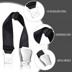 Airplane Seat Belt Extender Adjustable 6-32 In Airplane seatbelt extender for Fat Man Pregnant Woman Airport Essentials Seat Belt Extension with Portable Bag