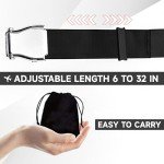 Airplane Seat Belt Extender Adjustable 6-32 In Airplane seatbelt extender for Fat Man Pregnant Woman Airport Essentials Seat Belt Extension with Portable Bag