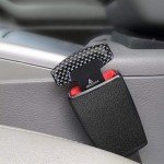 Safe Seat Belt Clips Slot Plugs 4 Pack, Car Trim Accessories, Retainer Locking-Clip, Seat Belt Clip Adjuster Clips for All Cars to Make Your Driving More Comfortable & Flexible Accessories (4pcs)