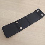 Mebamce 2pcs Universal Seat Belt Adjuster Comfort PU Leather Shoulder Neck Strap Positioner Belt Strap Safety Locking Clips for All Kind of Vehicles Cars Trucks - Black