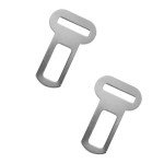 JYTDBCS 2pcs Car Seat Belt Restraints Connector Cat Pet Dog Auto Attachment Buckle Seatbelt Harness Seatbelt lock Metal Durable Strong Premium