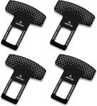Safe Seat Belt Clips Slot Plugs 4 Pack, Car Trim Accessories, Retainer Locking-Clip, Seat Belt Clip Adjuster Clips for All Cars to Make Your Driving More Comfortable & Flexible Accessories (4pcs)