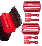 HowseHold Seat Belt Buckle Guard Cover 2 Pack & 4 Release Keys | Universal Fit, Prevents Kids & Disabled Passengers Unbuckling Seat Belts (2x Red Buckle Guards) Sea Belt Lock