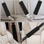 AOMIG Soft Car Seat Belt Pad Cover, 2 Pack Universal Car Safety Seat Belt Strap Shoulder Pad for Adults Kids Women & Men, Seatbelt Protector Cover Pads for Sedan SUV Trucks