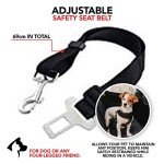 DriveSafe Pet Car Safety Belt: Adjustable Seat Belt for Dogs and Cats up to 69cm