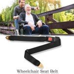 Wheelchair Seat Belt for Elderly & Disabled - Electric Scooters Replacement Band Accessory, Adjustable up to 45"L