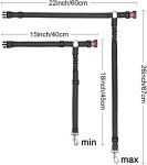 Dog Seat Belts For Cars - Dog Car Harness Adjustable - Headrest Dog Car Seat Belt Restraint Puppy - Elastic Pet Dog SeatBelt harness - Strong Leads Harness for Dogs Cats and Pets (BLACK)