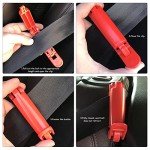 4 car seat Belt Clips, Child seat Belt Adjustment seat Belt Clip, car seat Belt Buckle Clip for Child seat Belt, Clip Buckle, Non-Slip