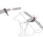 EZYDOG Dog Seat Belt Car Attachment | Dog Car Seat Belt, Car Restraint Harness, Safety Seat Belt for Trips, Dog Car Harness Seat Belt UK Universal Car Seatbelt for Dogs, Rule 57 Highway Code Compliant