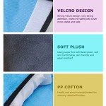 MHwan Seat Belt Pads, 2 Pcs Super Soft Skin-Friendly and Comfortable Seatbelt Covers Kids and Adults, Head and Neck Support, Seatbelt pad That Doubles as a Sleeping Pillow (Black, Black)