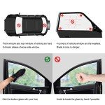 LETREEN 2 Pack Car Emergency Escape Window Break Hammer Safety Seat Belt Cutter Tool, Car Safety Hammer with Sharp Seat Belt Cutter, Double-Ended Car Escape Life-Saving Hammer Tool