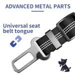 Dog Seat Belt for Cars UK|Adjustable Dog Travel Safety Belt|Dog Car Harness for Child Safety Seat|Adjustable Universal Dog Seatbelt for Car Travel (Black)