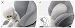 Cybex Silver Pallas Fix, 2-in-1 Child's Car Seat, Adjustable Impact Safety Shield and ISOFIX Compatible, Group 1/2/3 (9-36 kg), From Approx. 9 Months to Approx. 12 Years, Cobblestone