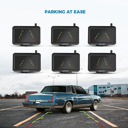AUTO-VOX Wireless Backup Camera with 5" Monitor