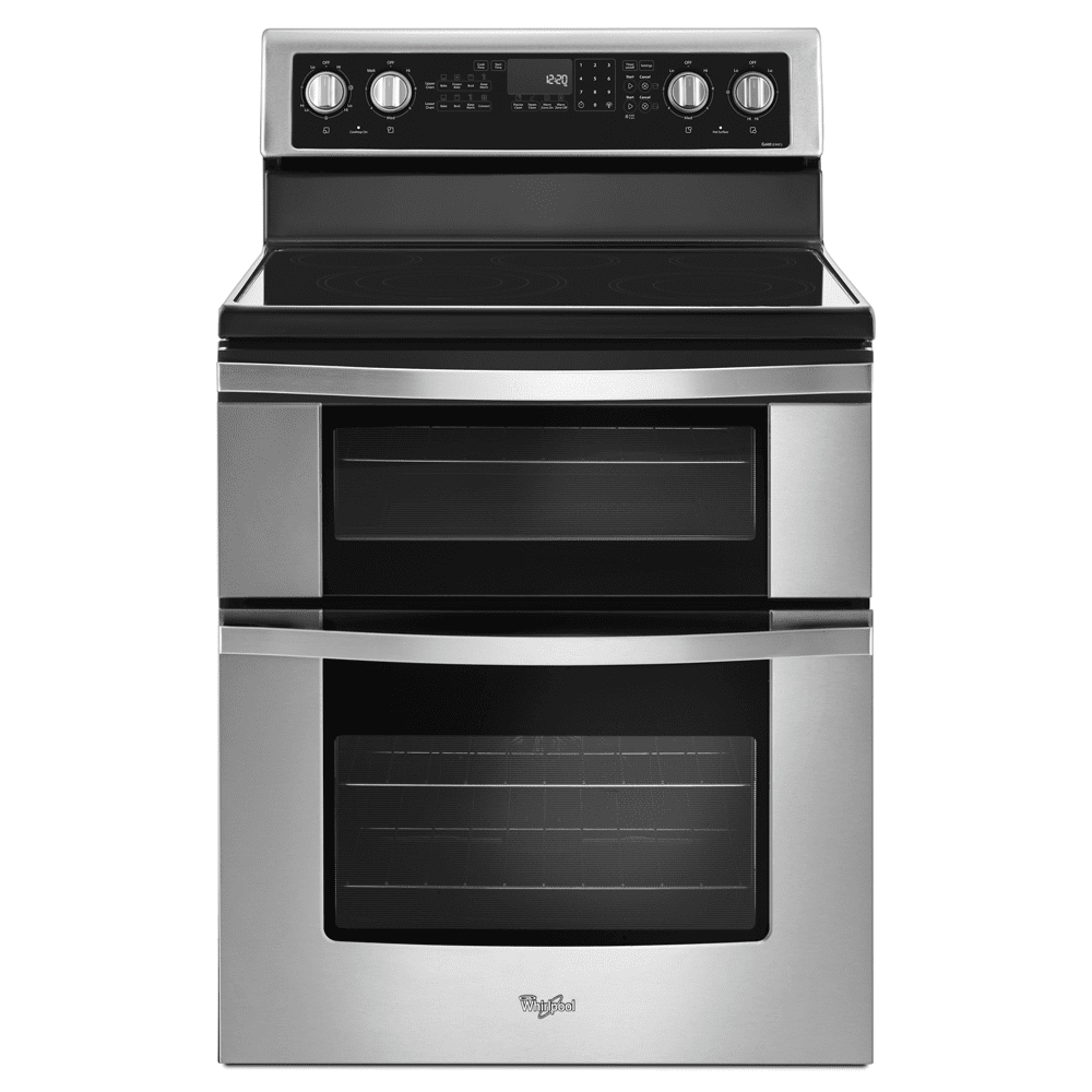 Whirlpool 30" Stainless Steel Double Oven Range