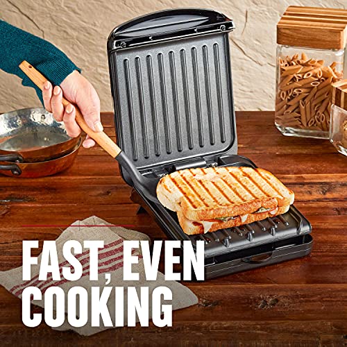 George Foreman 760W Electric Grill - Black