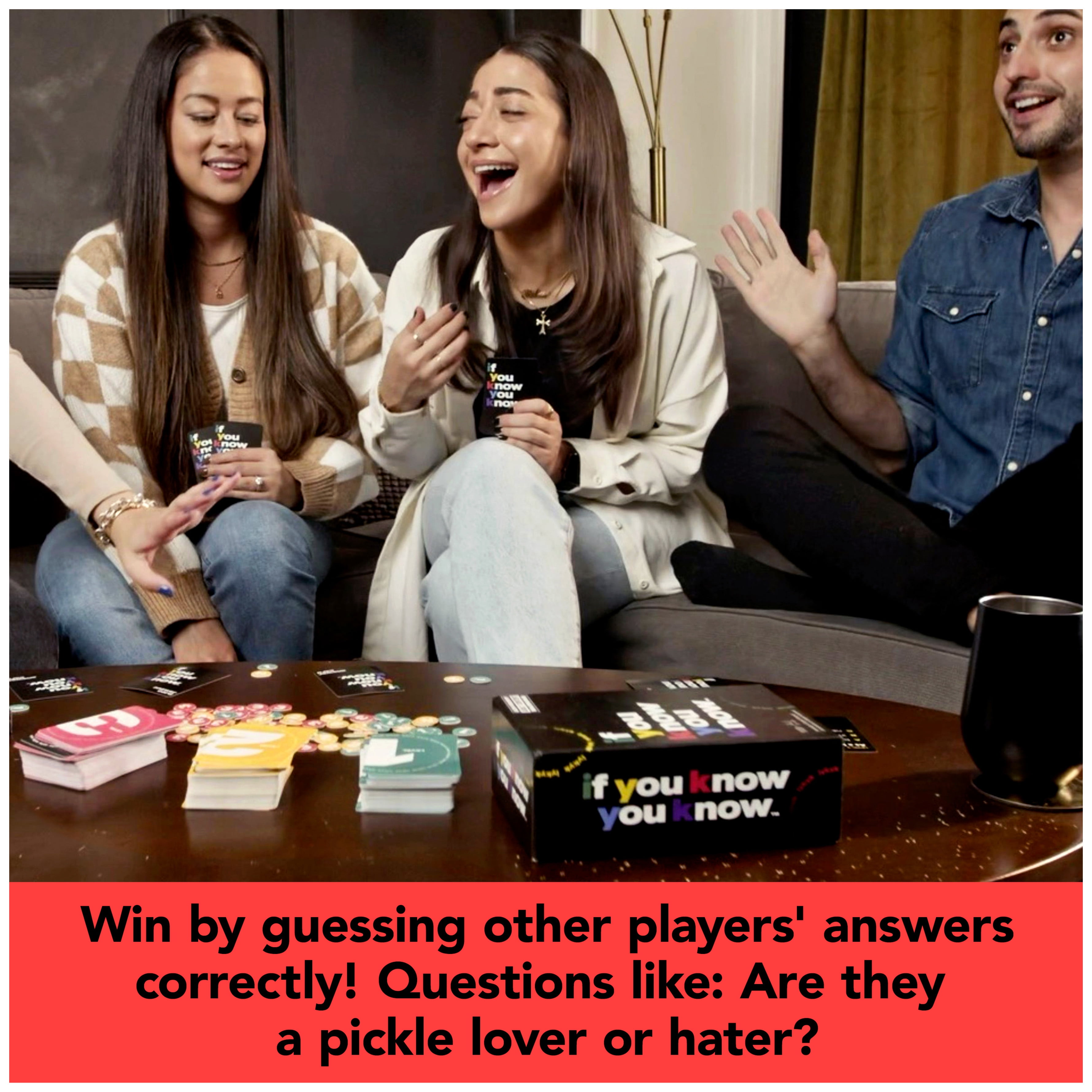 IYKYK Question Card Game for Game Night