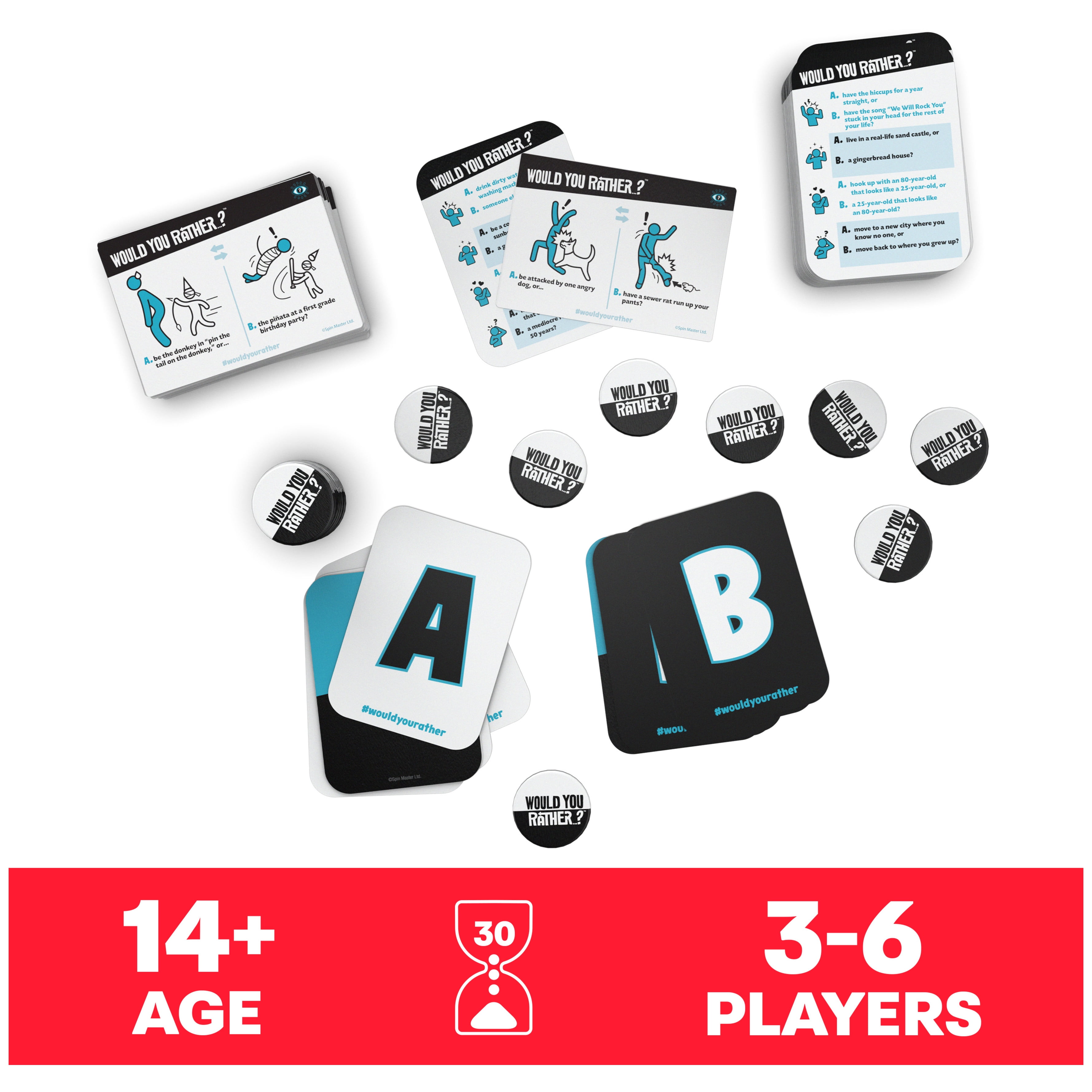 Would You Rather? Fun Party Card Game