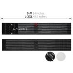 ORTONYX Umbilical Hernia Belt for Men and Women - Abdominal Support Binder with Compression Pad - Navel Ventral Epigastric Incisional and Belly Button Hernias Surgery Prevention Aid (Large-XXL)