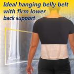 URIEL Abdominal Belt for Weak Muscles (XXL)