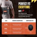 Plus Size Hernia Support Belt for Comfort