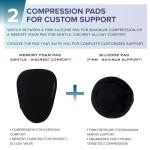 Abdomencare Umbilical Hernia Belt for Men and Women | Abdominal Hernia Belt for Women & Men with 2 Unique Compression Pads | Belly Button Umbilical Hernia Belts for Men | Hernia Support Binder | L/XL