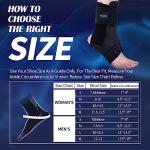 SNEINO Adjustable Ankle Brace for Sprains and Support