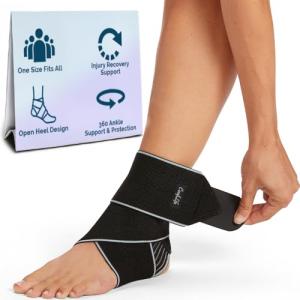 ComfiLife Adjustable Ankle Brace for Pain Relief