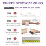 6 Pack Oval Waterproof Finger Splints for Relief