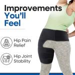 Plus Size Hip Brace & Compression Sleeve