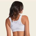 Leonisa Women's Wireless Back Support Bra, White