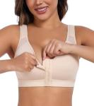 Comfy Wireless Front Closure Posture Bra for Women
