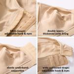 Delimira Women's Wireless Back Support Bra 38B