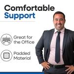 Hernia Belt for Men Inguinal Hernia Support | Groin or Lower Abdominal Hernia Truss Hernia Belts for Women or Mens Inguinal Hernias Support Belt | With Pressure Pad Fits Left or Right Groins (MEDIUM)