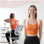 HVRCRK Adjustable Invisible Back Brace for Women