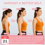 HVRCRK Adjustable Invisible Back Brace for Women
