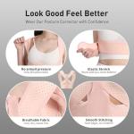Back Brace Posture Corrector for Women, Pink
