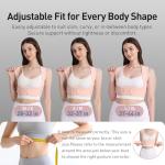 Back Brace Posture Corrector for Women, Pink