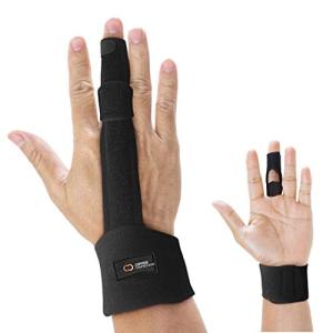 Copper Compression Finger Splint for Injuries and Arthritis