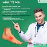 JOMECA Adjustable Drop Foot Brace for Walking