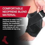 Adjustable Ankle Stabilizer for Pain Relief