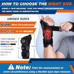 Thumb Spica Splint for Right Hand & Wrist Support