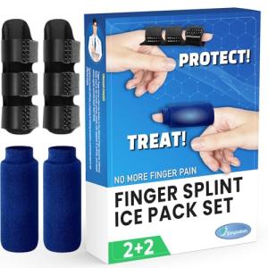 Trigger Finger Splint and Ice Pack Set